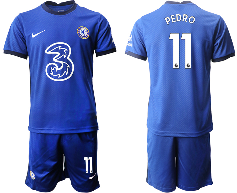 Men 2020-2021 club Chelsea home #11 blue Soccer Jerseys1